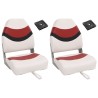 Ensemble de sièges de bateau pliables lot de 4 dossier haut 508558508558