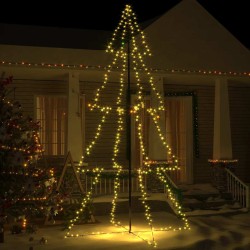 Arbre de Noël cône 360 LED d'intérieur/d'extérieur 143x250 cm 508564508564