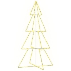Arbre de Noël cône 360 LED d'intérieur/d'extérieur 143x250 cm 508564508564