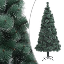 Sapin de Noël artificiel avec support Vert 210 cm PET 508583508583