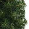 Sapin de Noël artificiel mince avec support vert 120 cm PVC 508585508585