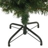 Sapin de Noël artificiel mince avec support vert 120 cm PVC 508585508585