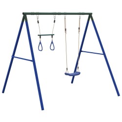 Ensemble de balançoire d'extérieur avec balançoire et trapèze 508609508609