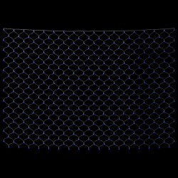 Filet lumineux bleu de Noël 3x3 m 306 LED Intérieur/extérieur 508618508618