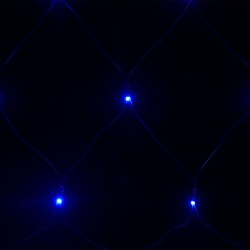 Filet lumineux bleu de Noël 3x3 m 306 LED Intérieur/extérieur 508618508618