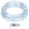 Guirlande lumineuse micro LED 40m 400LED blanc froid 8fonctions 508620508620