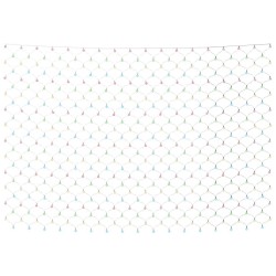 Filet lumineux coloré de Noël 3x3 m 306 LED Intérieur/extérieur 508622508622