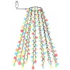 Guirlande lumineuse d'arbre de Noël 210 LED colorées 210 cm 508629508629