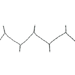Guirlande lumineuse d'arbre de Noël 210 LED colorées 210 cm 508629508629