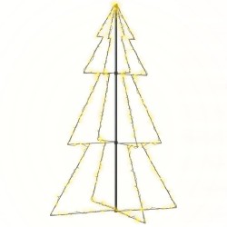 Arbre de Noël cône 240 LED d'intérieur/d'extérieur 118x180 cm 508634508634