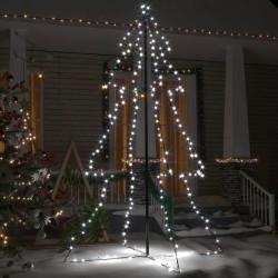 Arbre de Noël cône 240 LED d'intérieur/d'extérieur 118x180 cm 508635508635