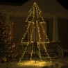 Arbre de Noël cône 300 LED d'intérieur/d'extérieur 120x220 cm 508636508636