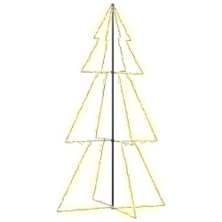 Arbre de Noël cône 300 LED d'intérieur/d'extérieur 120x220 cm 508636508636