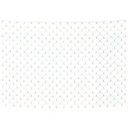 Filet lumineux coloré de Noël 3x2 m 204 LED Intérieur/extérieur 508637508637