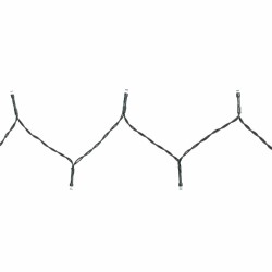 Guirlande lumineuse d'arbre de Noël 150 LED Bleu 150 cm 508640508640