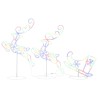 Renne/traîneaux Noël volant Acrylique 260x21x87 cm Coloré 508644508644