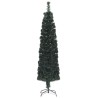 Arbre de Noël artificiel mince et support 180 cm fibre optique 508645508645