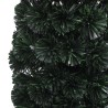 Arbre de Noël artificiel mince et support 180 cm fibre optique 508645508645
