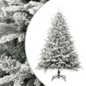 Sapin de Noël artificiel à flocons de neige Vert 180 cm PVC/PE 508652508652