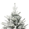 Sapin de Noël artificiel à flocons de neige Vert 180 cm PVC/PE 508652508652