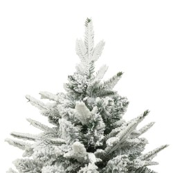 Sapin de Noël artificiel à flocons de neige Vert 210 cm PVC/PE 508653508653