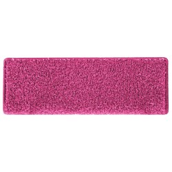 Tapis d'escalier 15 pièces 65 x 21 x 4 cm Rose Bord rectangulaire 508686508686