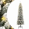 Sapin de Noël artificiel 150 LED et flocon de neige 120 cm 508819508819