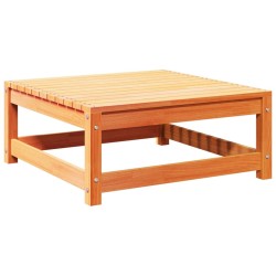 Salon de jardin 6 pcs avec coussins cire marron bois pin massif 508824508824