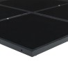 Ensemble à manger de jardin 9pcs coussins noir résine tressée 509114509114