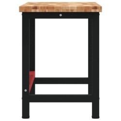 Établi 140x60x83 cm bois massif d'acacia rectangulaire 509138509138