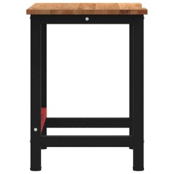 Établi marron clair 100x60x81,5 cm bois de chêne massif 509139509139