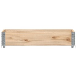 Jardinière 100x50 cm bois de pin massif 509151509151