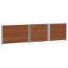 Colliers de palette 3 pcs marron 150x100 cm bois de pin solide 509154509154