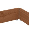 Colliers de palette 3 pcs marron 150x100 cm bois de pin solide 509154509154