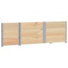 Colliers de palette 3 pcs 150x50 cm bois de pin solide 509159509159