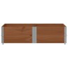 Jardinière marron 150x100 cm bois massif de pin 509171509171