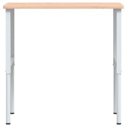 Établi 100x60x(71,5-98) cm bois massif de hêtre rectangulaire 509212509212