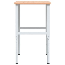 Établi 100x60x(71,5-98) cm bois massif de hêtre rectangulaire 509212509212