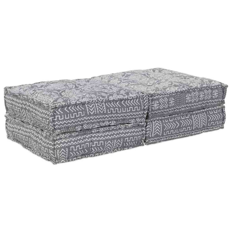 Unité de canapé modulaire 2 pcs Gris clair 140 x 70 x 36 cm 509223509223