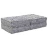 Unité de canapé modulaire 2 pcs Gris clair 140 x 70 x 36 cm 509223509223