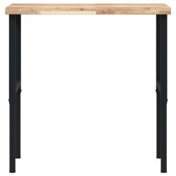 Établi 100x60x(73-99,5) cm bois de chêne massif rectangulaire 509226509226