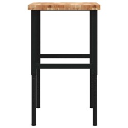 Établi 100x60x(73-99,5) cm bois de chêne massif rectangulaire 509227509227