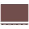 Auvent manuel rétractable marron 500x300 cm 509233509233