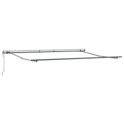 Auvent rétractable automatique anthracite et blanc 450x300 cm 509240509240