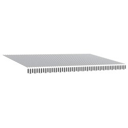 Auvent manuel rétractable avec LED anthracite blanc 500x300 cm 509248509248