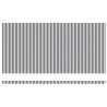 Auvent manuel rétractable anthracite et blanc 600x300 cm 509249509249