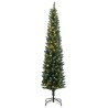 Sapin de Noël artificiel mince 300 LED 210 cm 509268509268