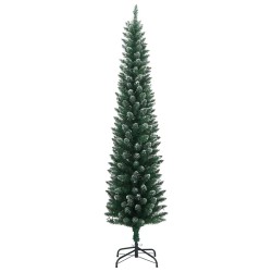 Sapin de Noël artificiel mince 300 LED 210 cm 509268509268