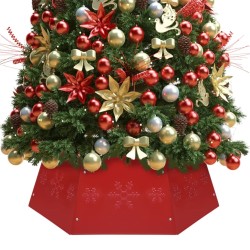 Jupe de sapin de Noël Rouge Ø68x25 cm 509283509283