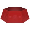 Jupe de sapin de Noël Rouge Ø68x25 cm 509283509283